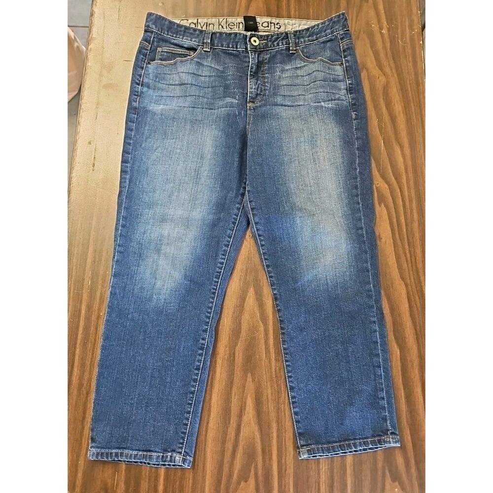 Calvin Klein Jeans RN 36009 Medium Wash jeans Size 33x16